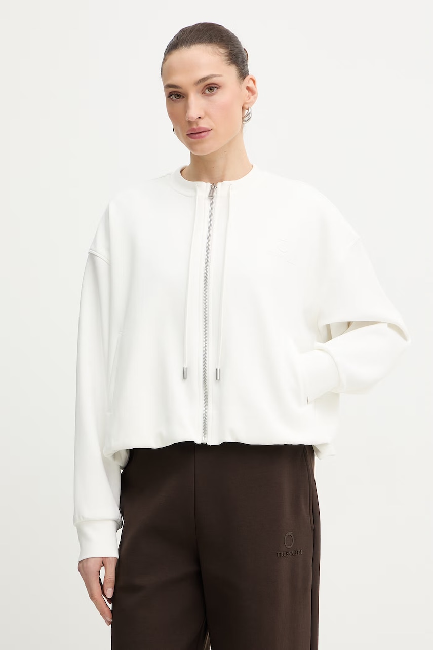 Trussardi mikina dámská bavlněná