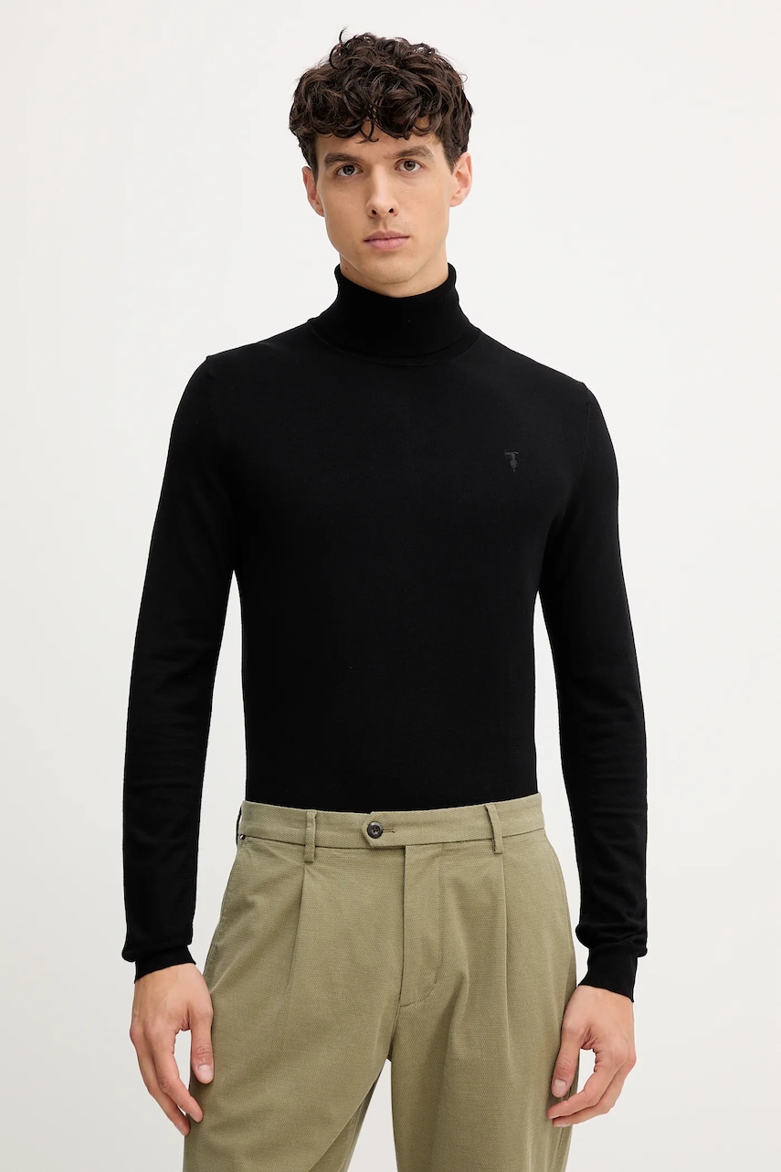 Trussardi  svetr pánský s viskózou