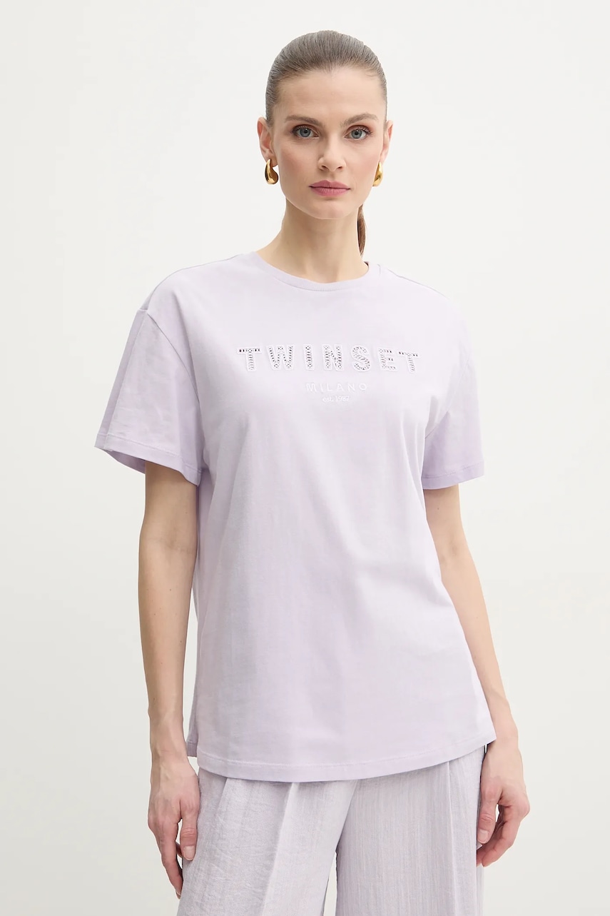 Twinset  Bavlněné tričko