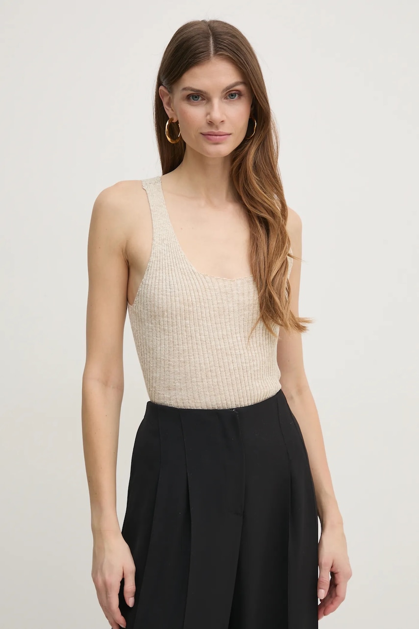 Twinset  Top s příměsí lnu