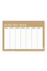 Týdenní plánovač Design Letters