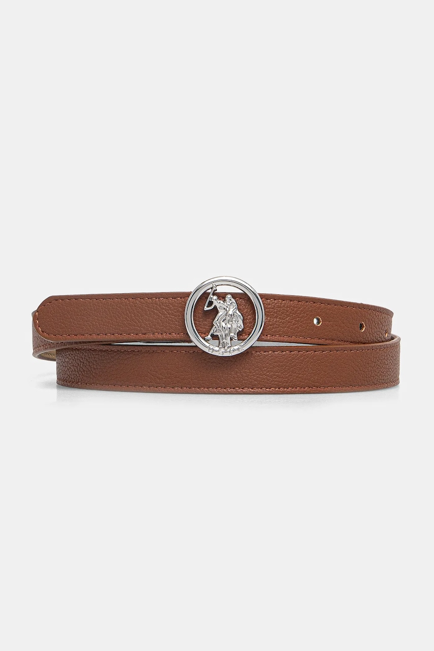 U.S. Polo Assn.  pásek dámský z imitace kůže