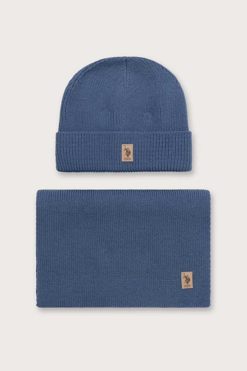 U.S. Polo Assn.  sada pánská LUXURY RIB KNIT GIFT SET