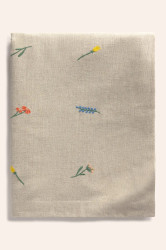 Ubrus ze lněné směsi Calma House Spring
