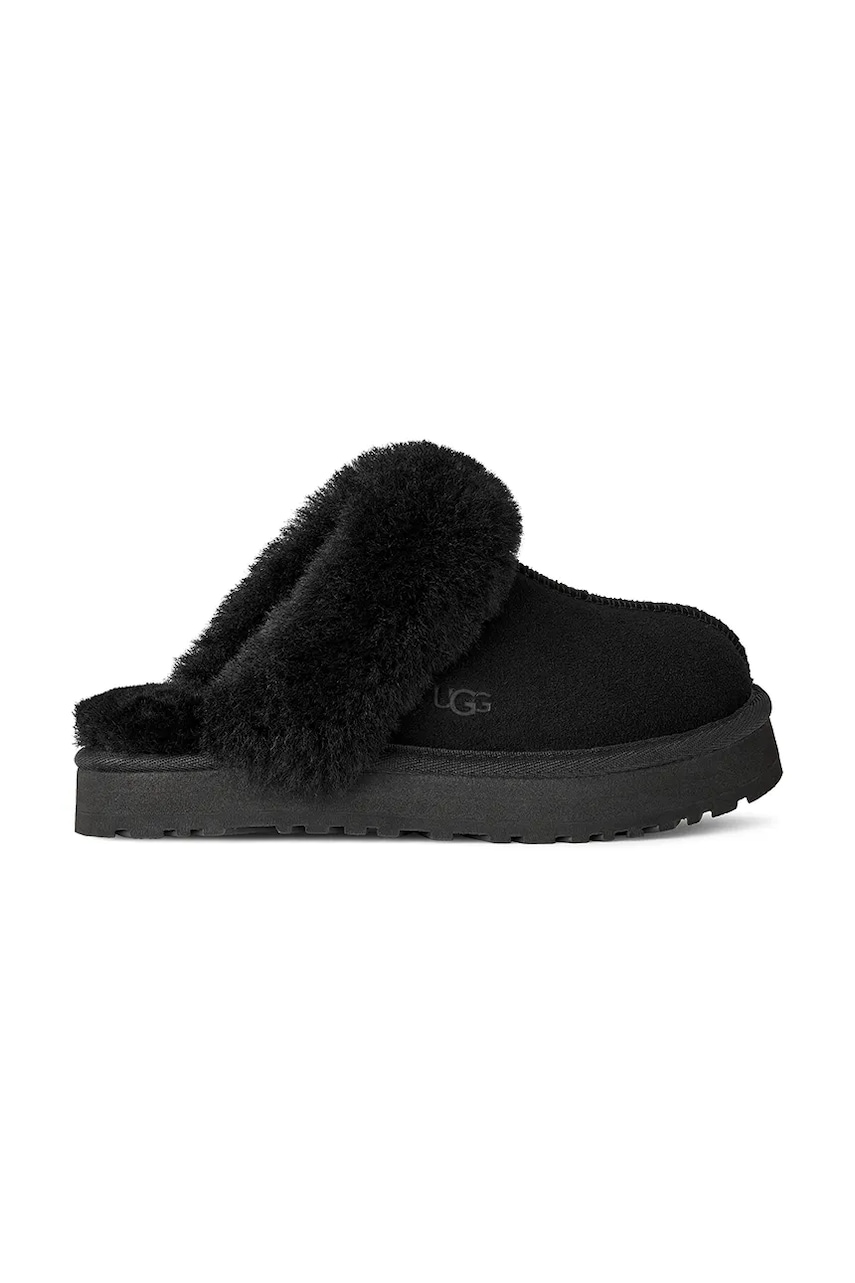 UGG  Dětské semišové papuče  DISQUETTE