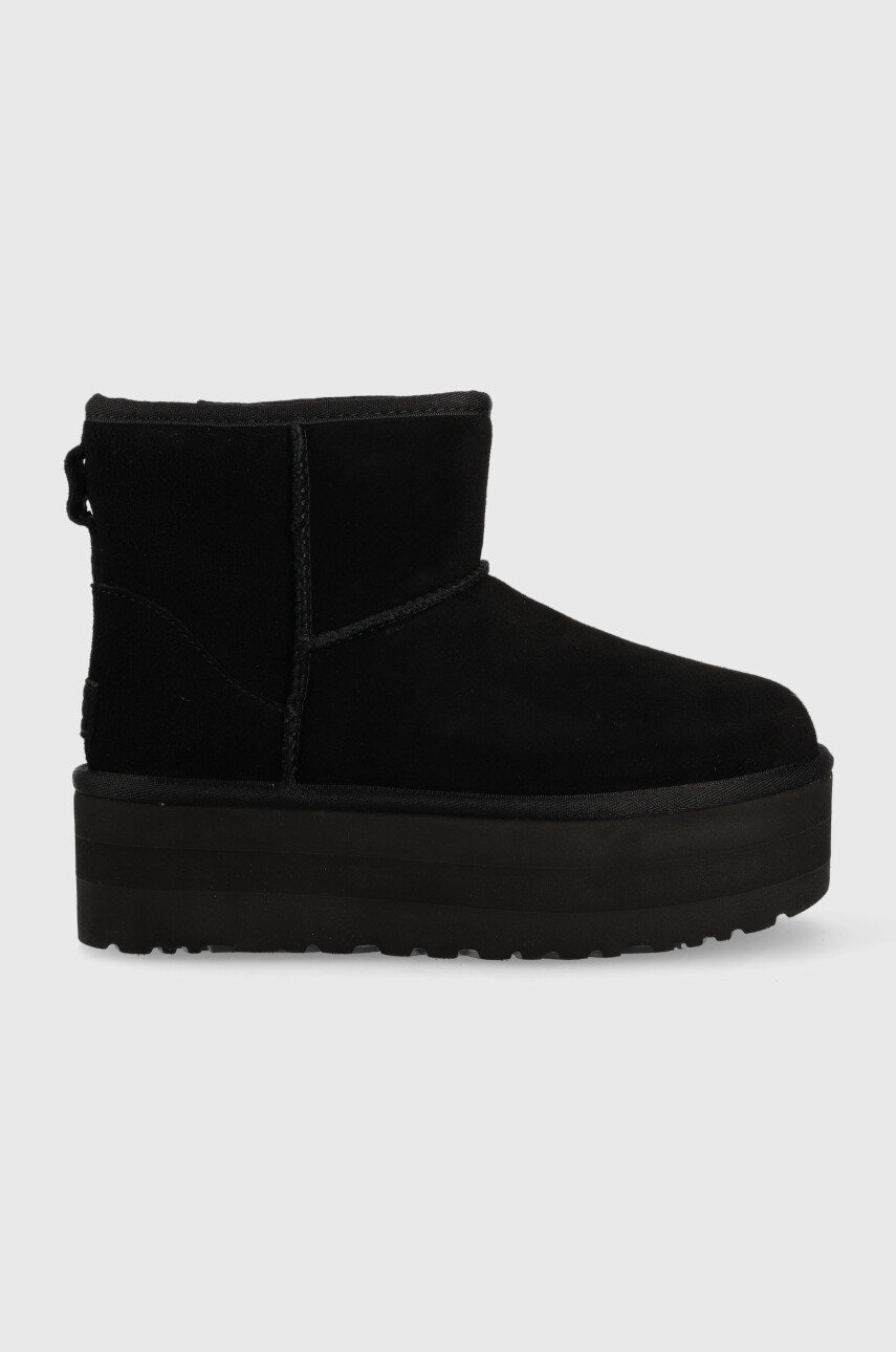 UGG  Kožené sněhule  Classic Mini Platform