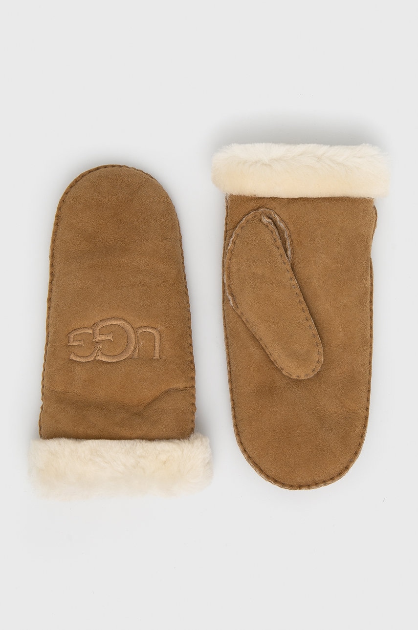 UGG  rukavice dámské semišové