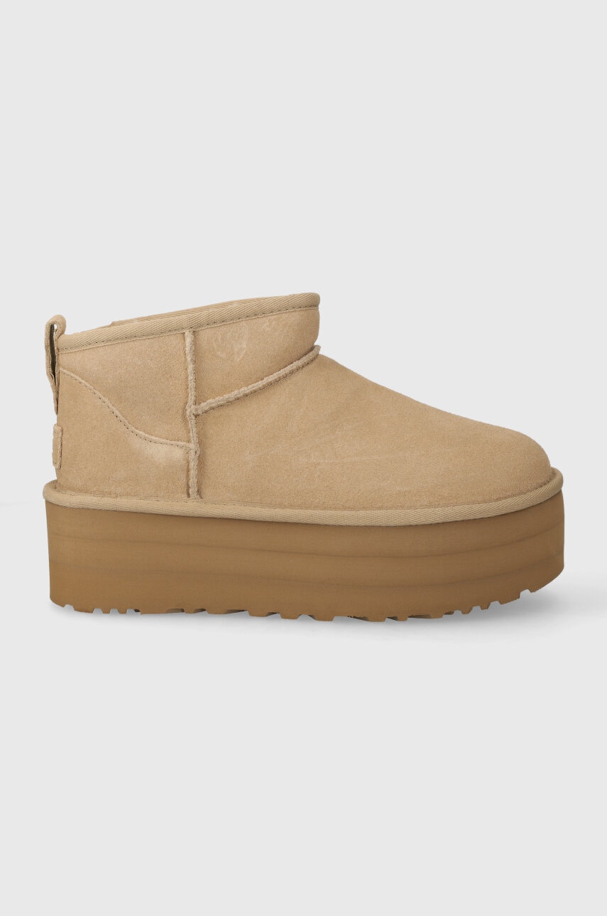 UGG  Semišové sněhule  Classic Ultra Mini Platform