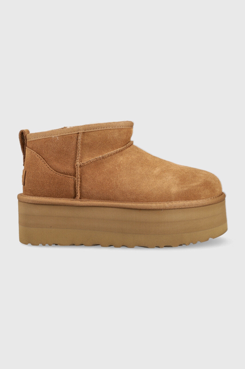 UGG  Semišové sněhule  W Classic Ultra Mini Platform