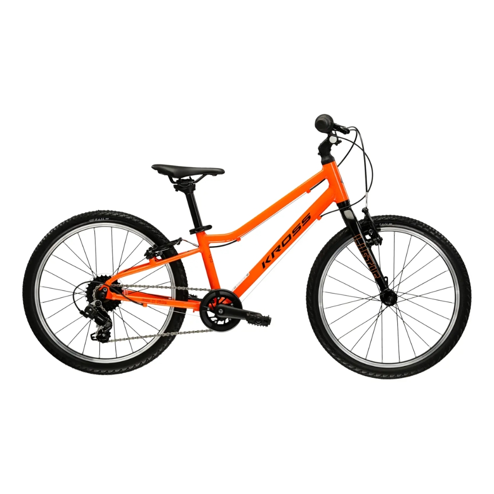 Ultra lehké dětské kolo Kross Liftie 20" Gen 009 10" (115-130 cm) oranžová/černá/lesk