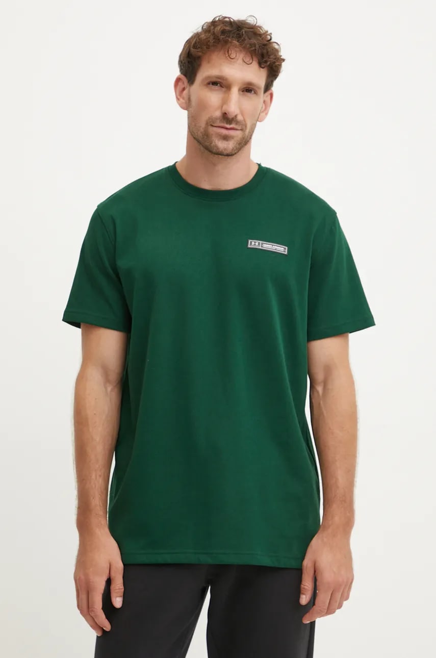Under Armour  basic tričko pánské s bavlnou HW ARMOUR LABEL