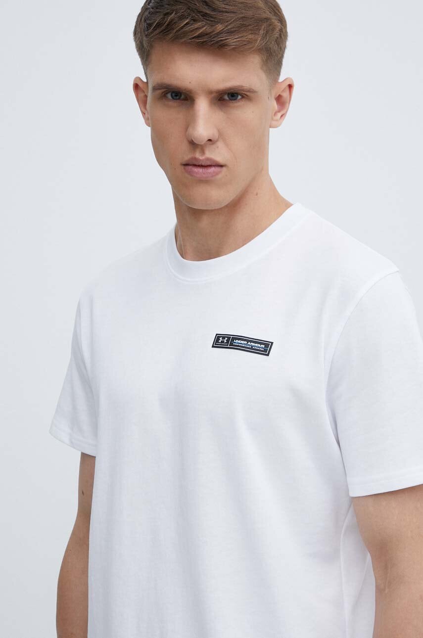 Under Armour  basic tričko pánské s bavlnou HW ARMOUR LABEL