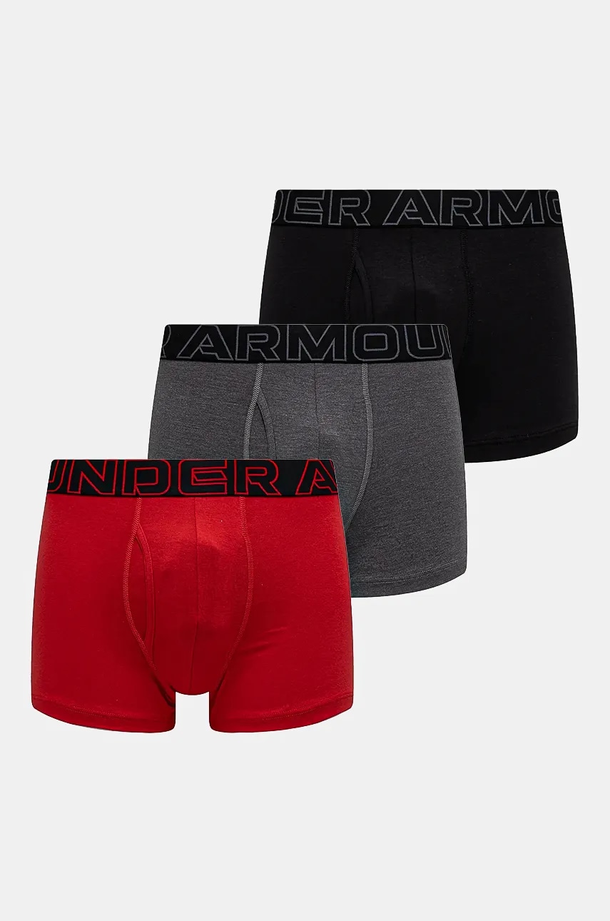 Under Armour  boxerky pánské 83 Perf Cotton 3-pack