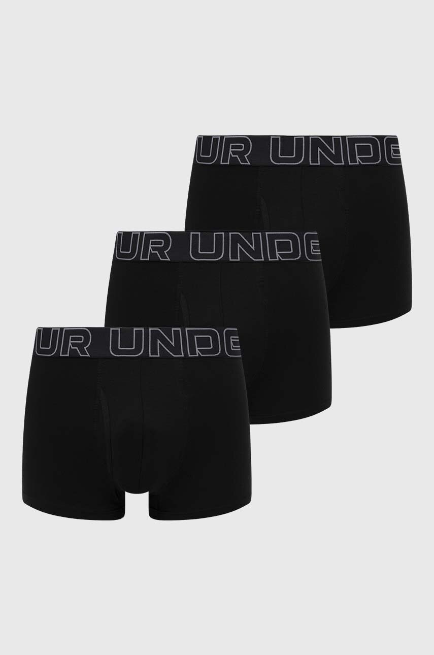 Under Armour  boxerky pánské 83 Perf Cotton 3in 3-pack