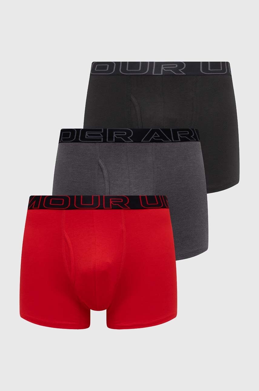 Under Armour  boxerky pánské 93 Perf Cotton 6in 3-pack