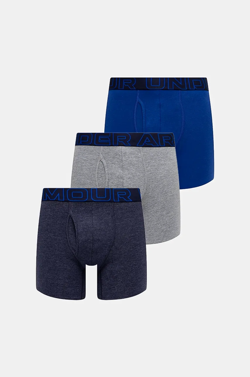 Under Armour  boxerky pánské 93 Perf Cotton 6in 3-pack