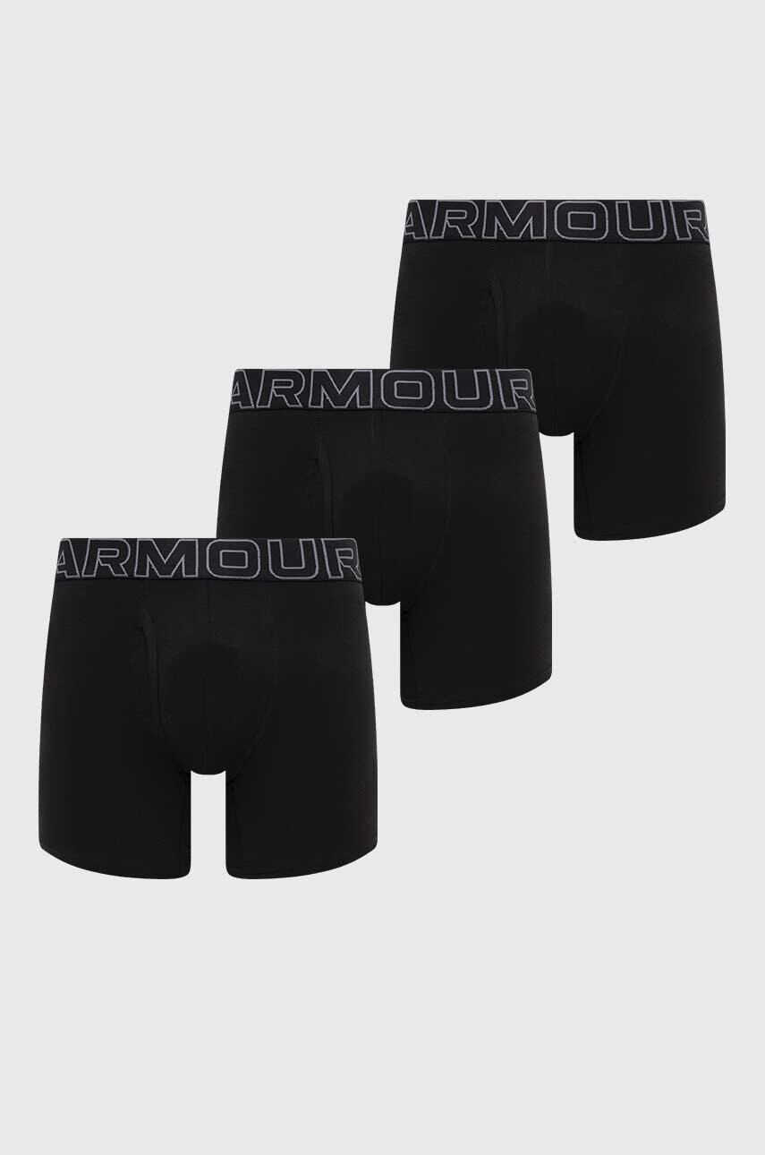 Under Armour  boxerky pánské 93 Perf Cotton 6in 3-pack