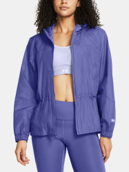 Under Armour Bunda UA Rush Woven FZ OS Jkt-PPL - Dámské