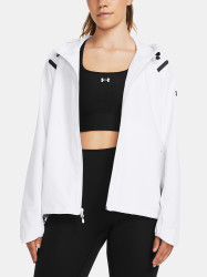 Under Armour Bunda Unstoppable Hooded Jacket-WHT - Dámské