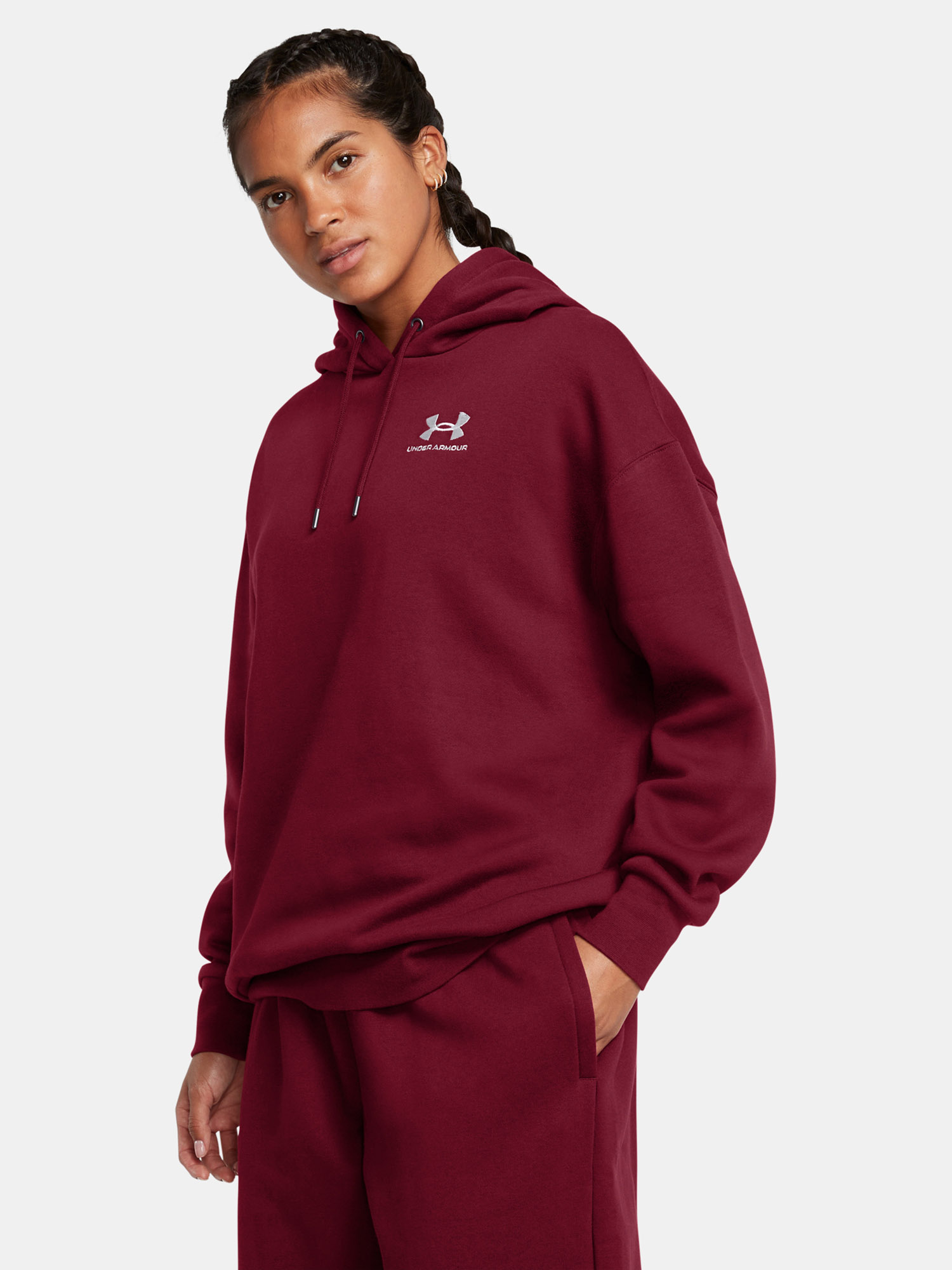 Under Armour Dámská mikina UA Icon Fleece OS Hoodie - Dámské