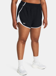 Under Armour Kraťasy UA Fly By 3 Shorts&-BLK - Dámské