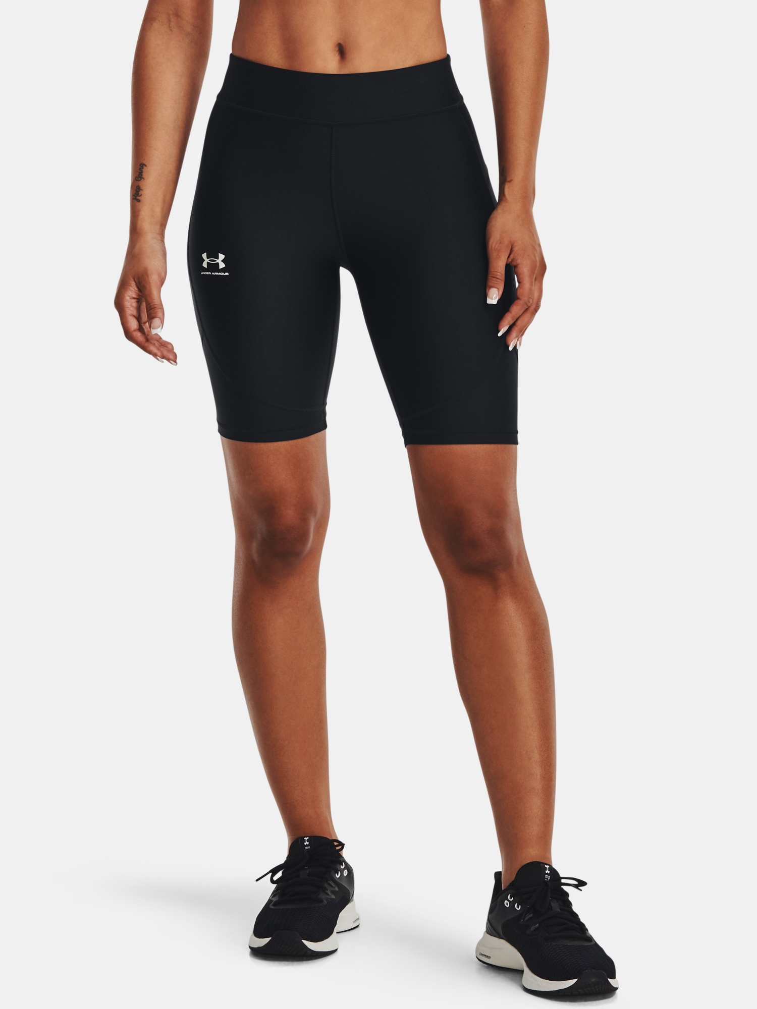 Under Armour Kraťasy UA HG Authentics Long Sts-BLK - Dámské