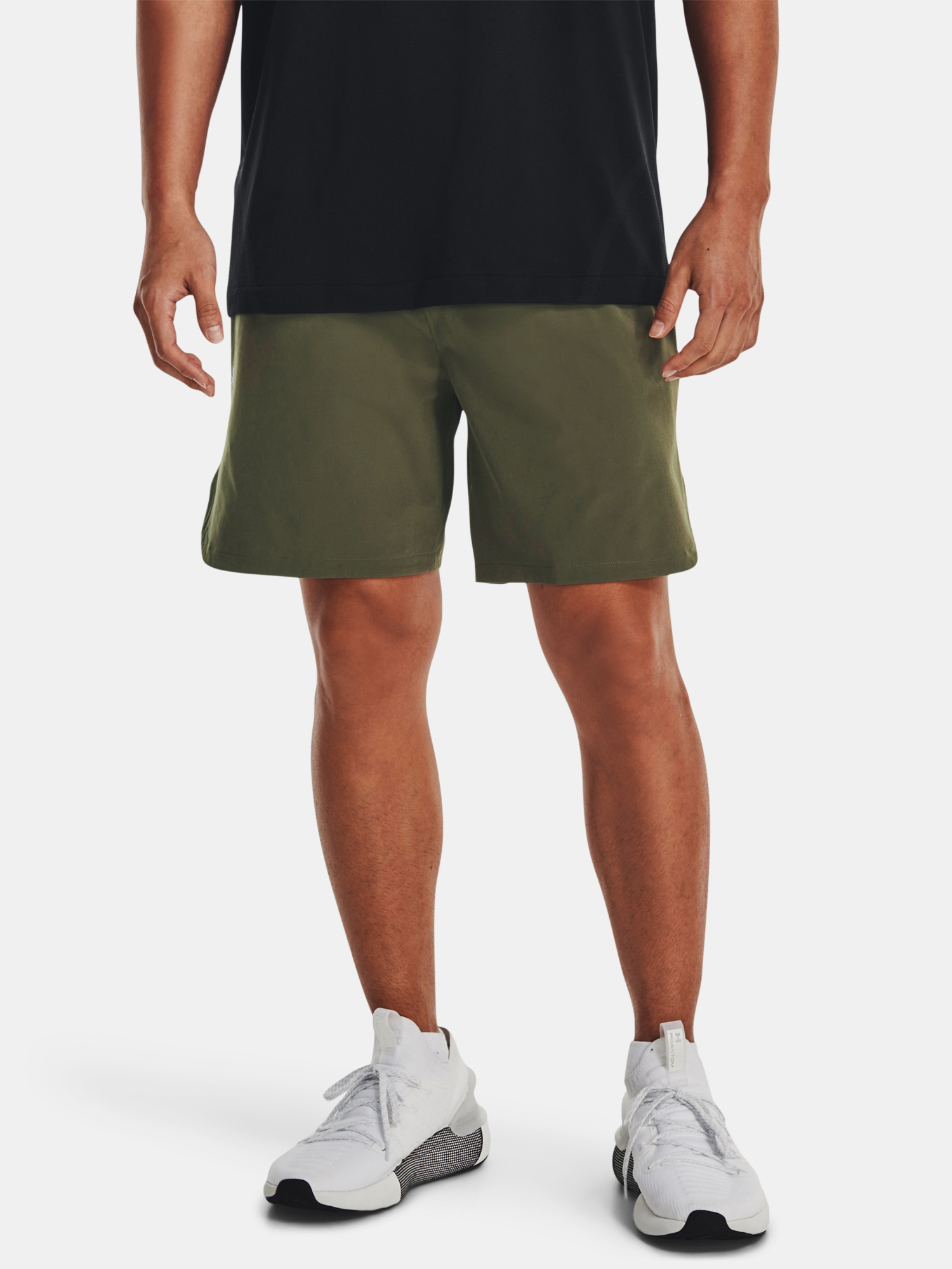 Under Armour Kraťasy UA Peak Woven Shorts-GRN - Pánské