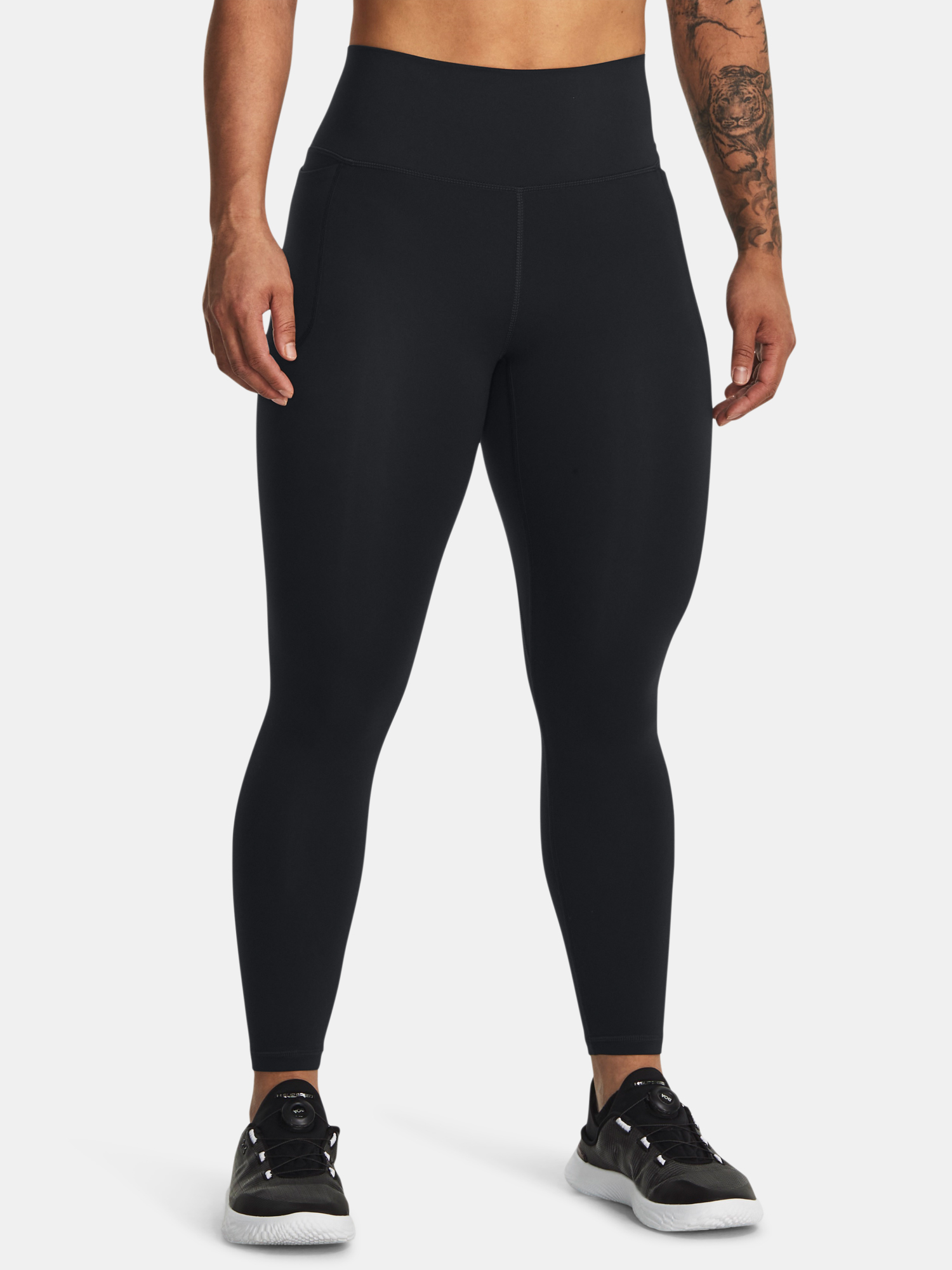 Under Armour Legíny Meridian Ankle Leg-BLK - Dámské