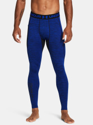 Under Armour Legíny UA CG Armour Twist Lgs-BLU - Pánské