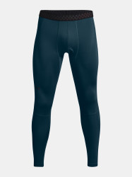 Under Armour Legíny UA ColdGear Rush Leggings-BLU - Pánské