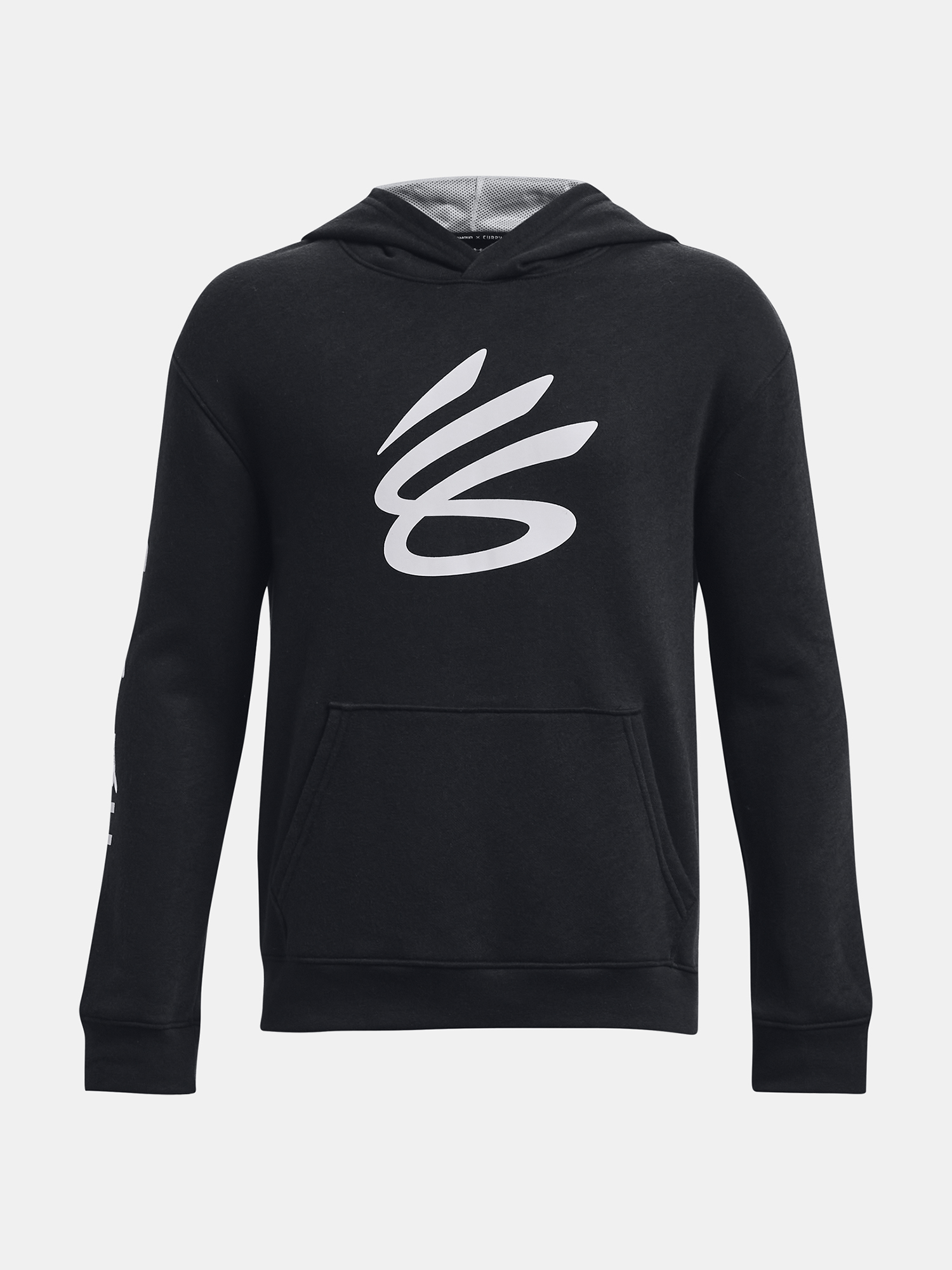 Under Armour Mikina Curry Boys Splash Hoodie-BLK - Kluci
