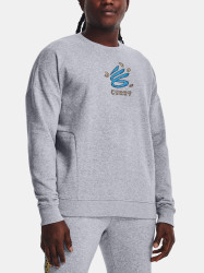 Under Armour Mikina CURRY COOKIES CREW-GRY - Pánské