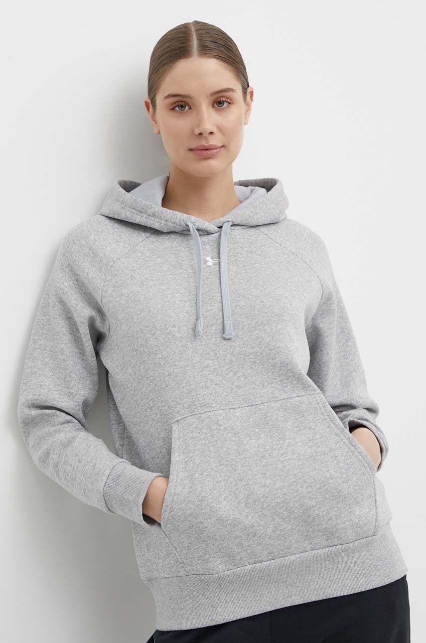 Under Armour  mikina s kapucí dámská s bavlnou UA Rival Fleece