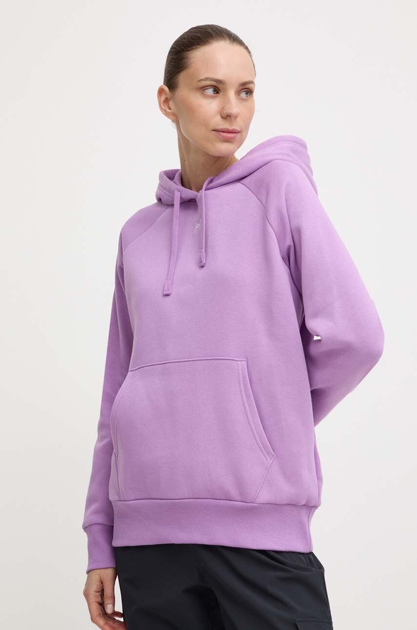 Under Armour  mikina s kapucí dámská s bavlnou UA Rival Fleece