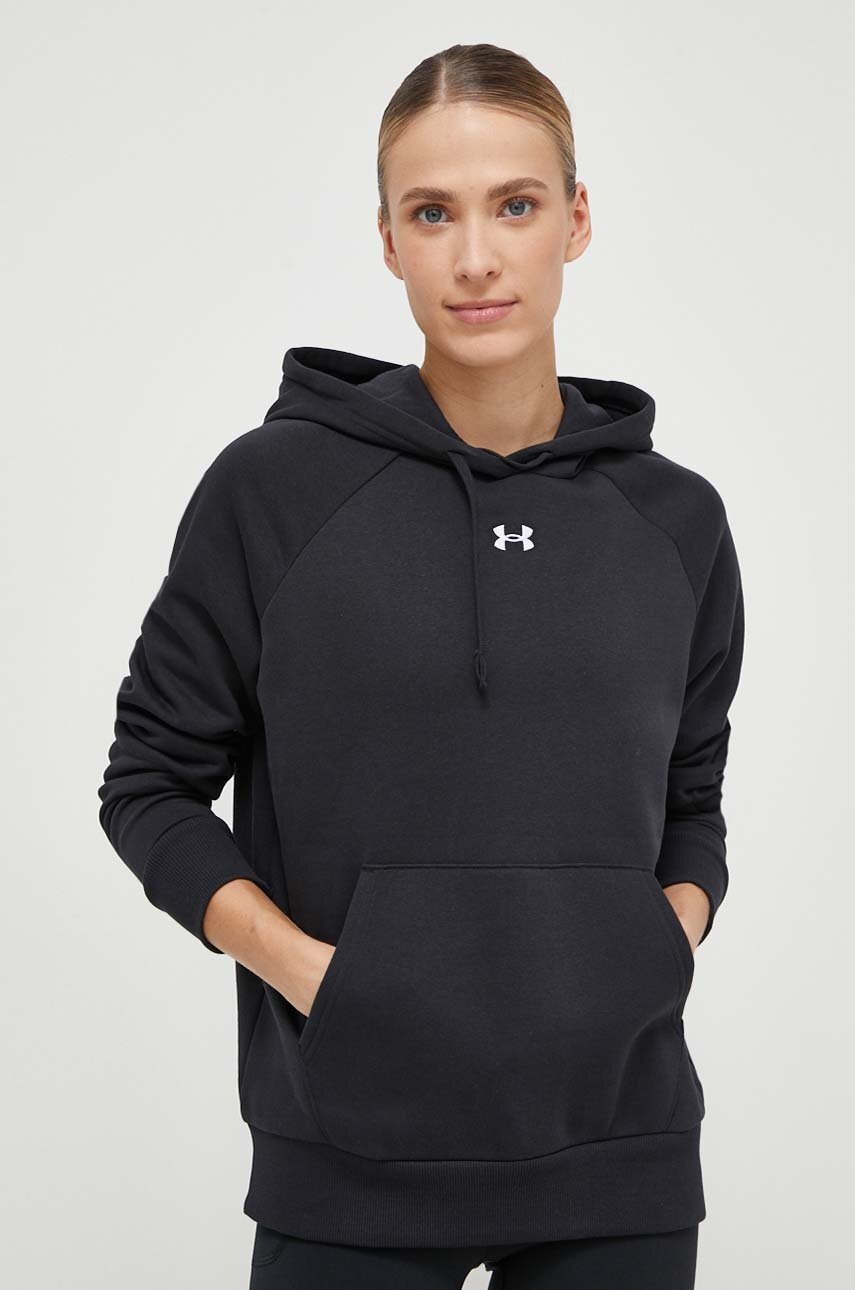 Under Armour  mikina s kapucí dámská s bavlnou UA Rival Fleece