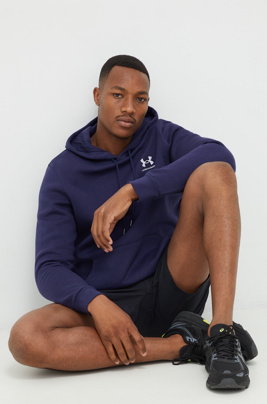 Under Armour  mikina s kapucí pánská s bavlnou Essential Fleece