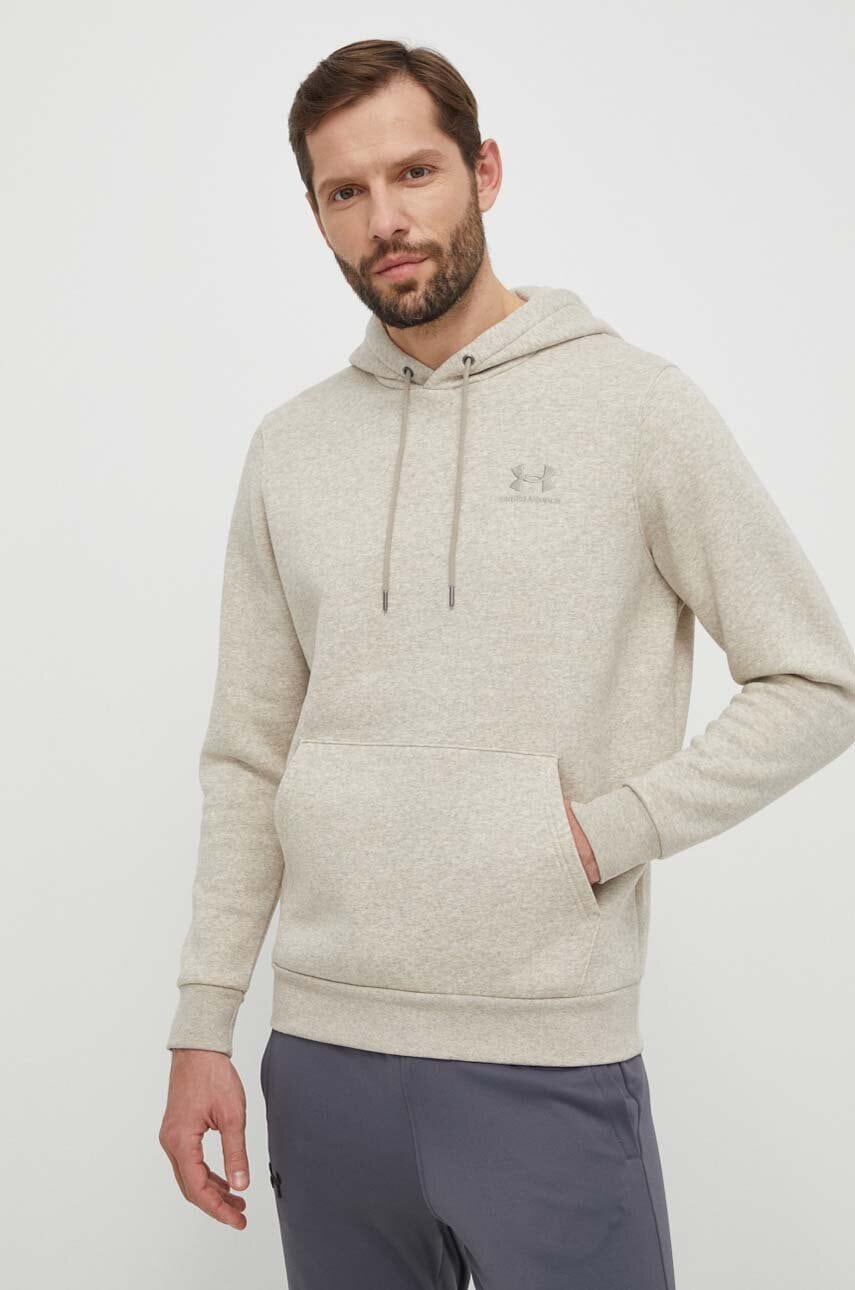 Under Armour  Mikina s kapucí pánská s bavlnou Essential Fleece