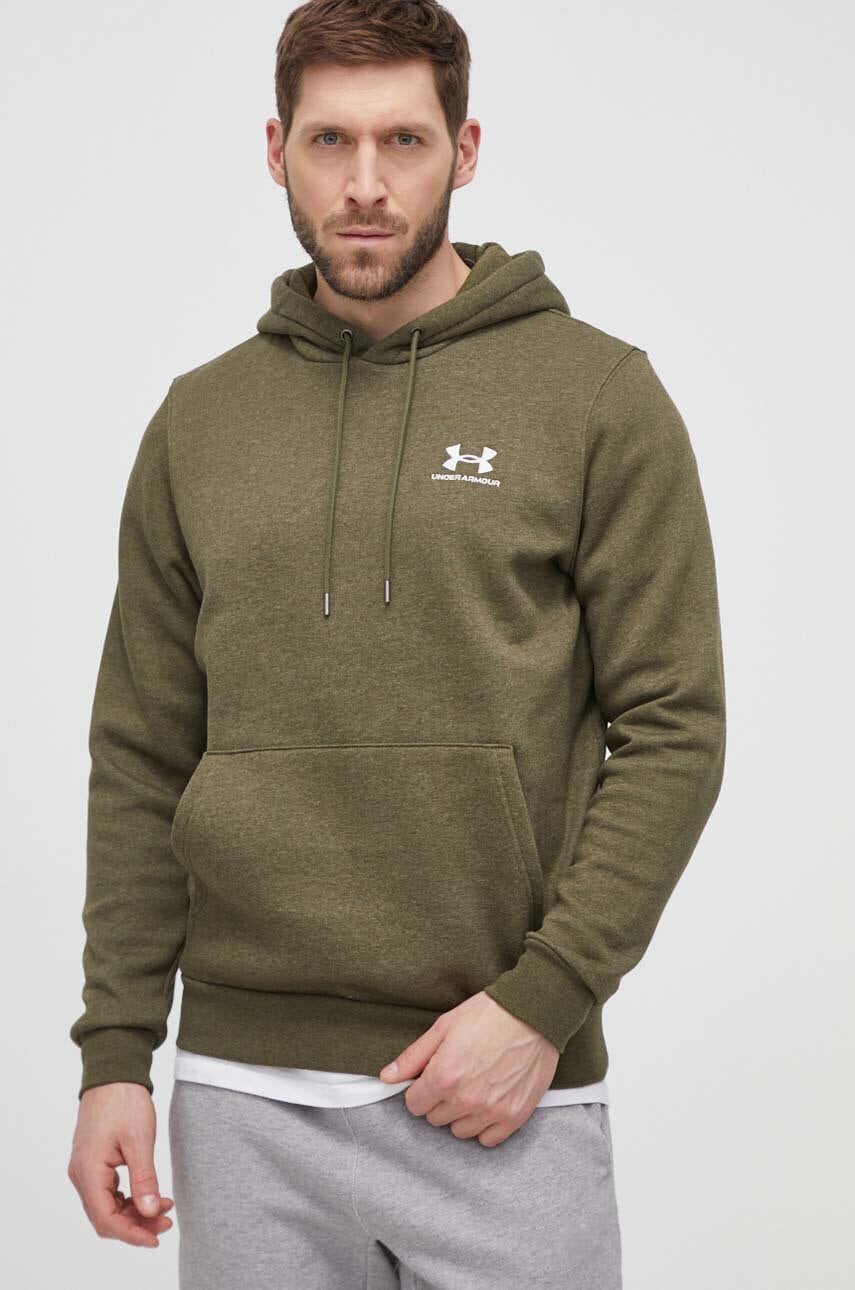 Under Armour  mikina s kapucí pánská s bavlnou Essential Fleece