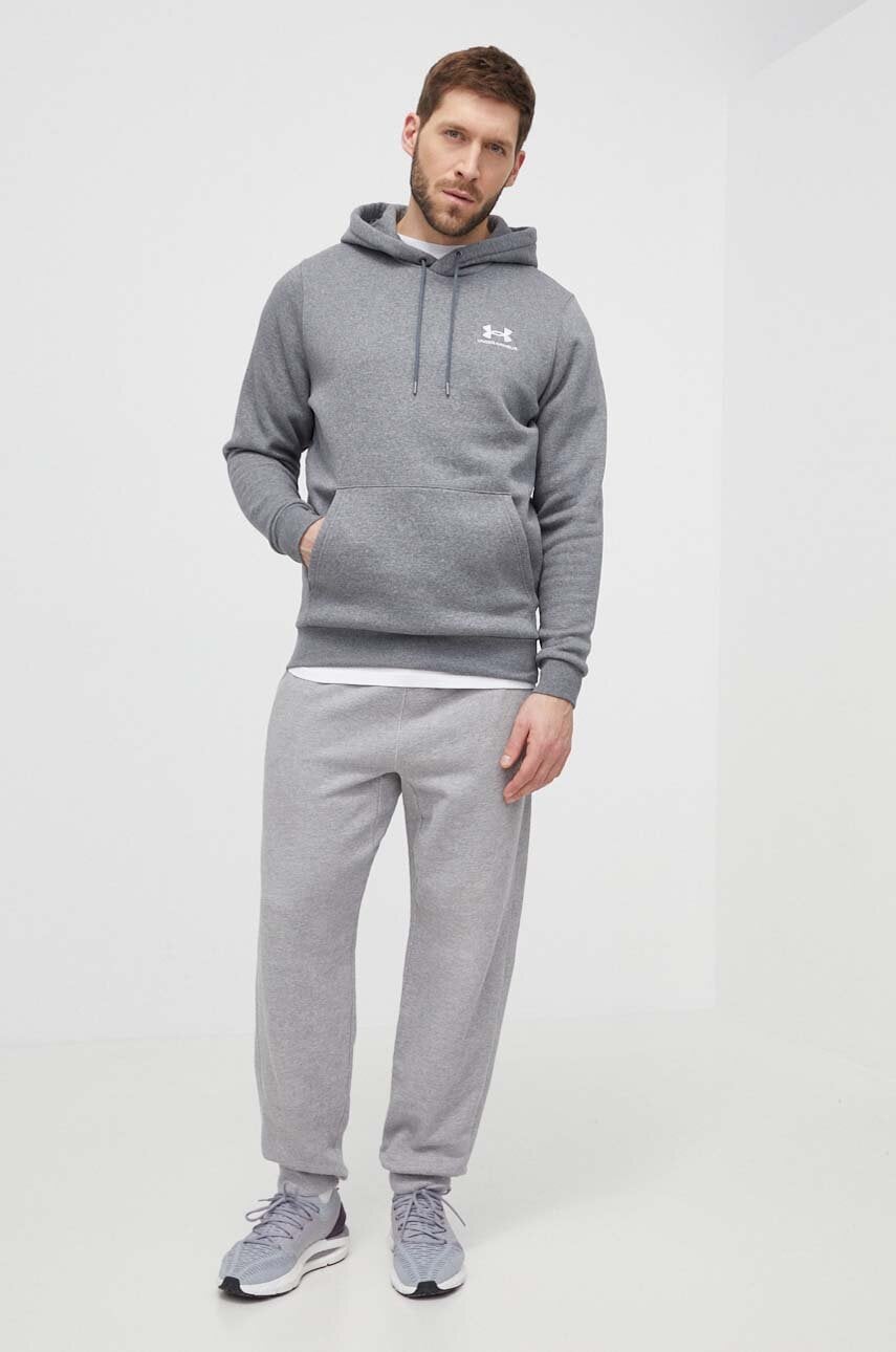Under Armour  mikina s kapucí pánská s bavlnou Essential Fleece