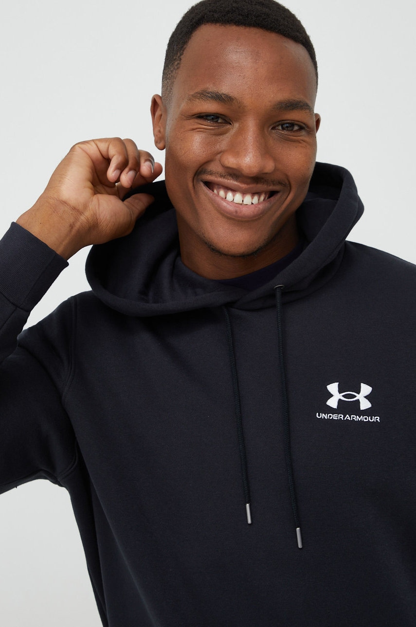 Under Armour  mikina s kapucí pánská s bavlnou Essential Fleece