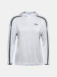 Under Armour Mikina Tech Twist Graphic Hoodie-GRY - Dámské