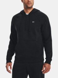 Under Armour Mikina UA Rival Fleece 1/2 Zip HD-BLK - Pánské