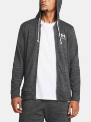 Under Armour Mikina UA Rival Terry LC FZ-GRY - Pánské
