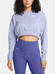Under Armour Mikina UA Rival Terry OS Crop Crw-PPL - Dámské