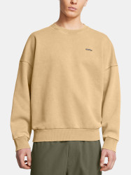 Under Armour Pánská mikina UA Icon HWT Flc Wash OS Crew - Pánské