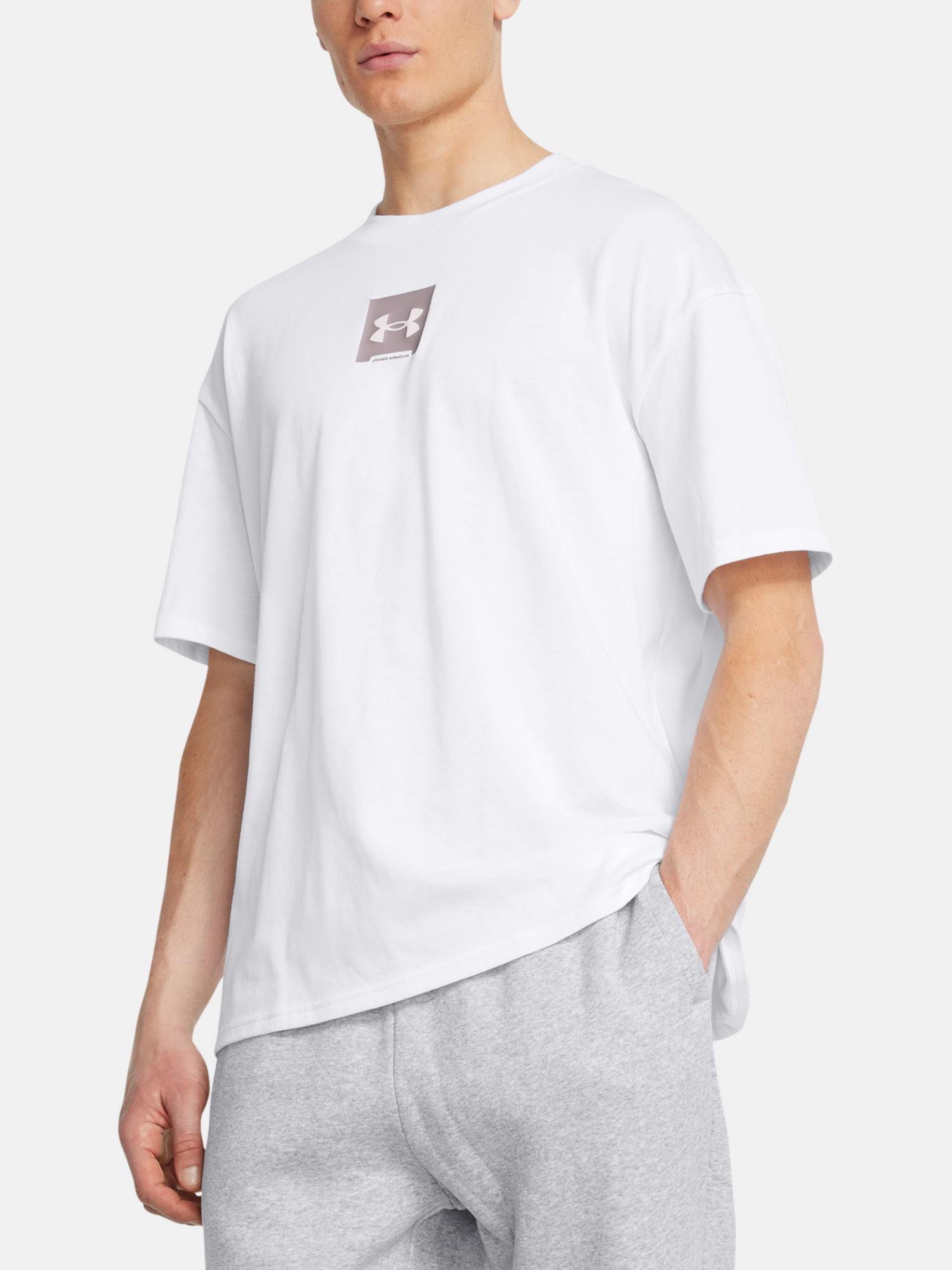 Under Armour Pánské tričko UA M HW OS SM BOX SS - Pánské