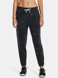 Under Armour Tepláky Rival Terry Print Jogger-BLK - Dámské