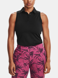 Under Armour Tílko UA Zinger Sleeveless Polo-BLK - Dámské
