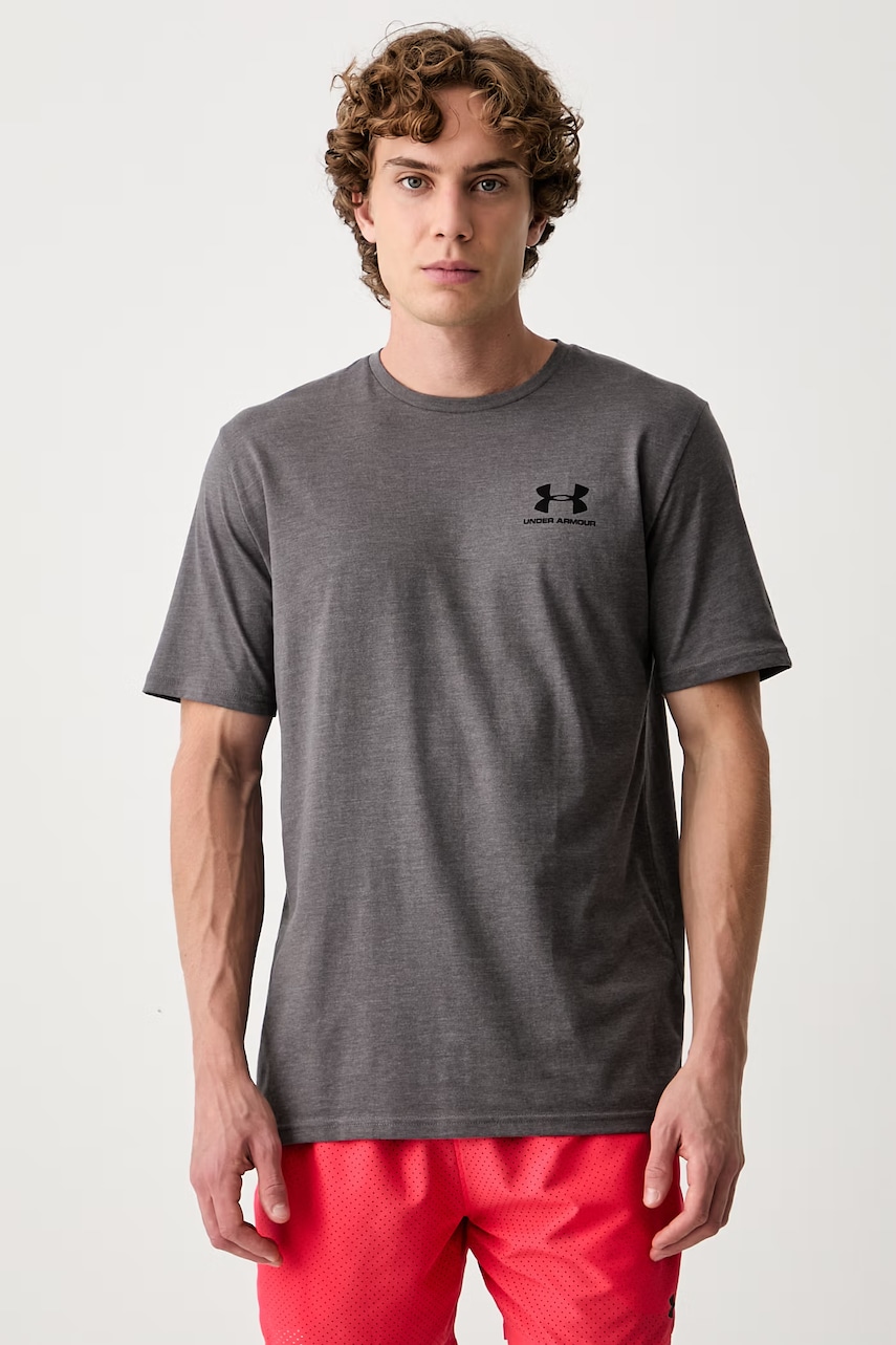 Under Armour  tréninkové tričko pánské s bavlnou SPORTSTYLE LEFT CHEST