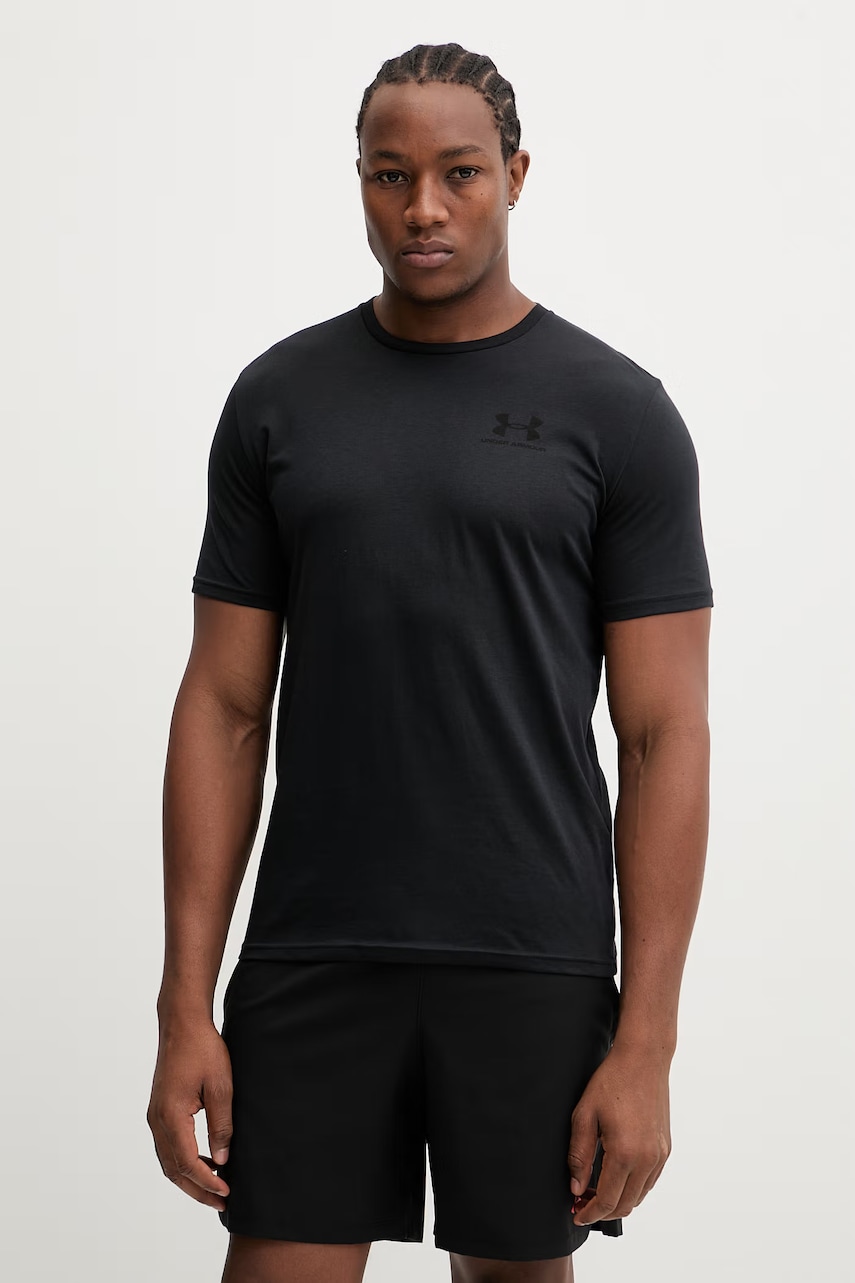 Under Armour  tréninkové tričko pánské s bavlnou SPORTSTYLE LEFT CHEST